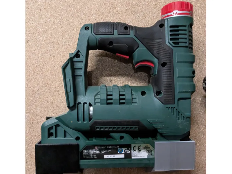 wall mount for parkside 20V stapler PAT20-Li A1