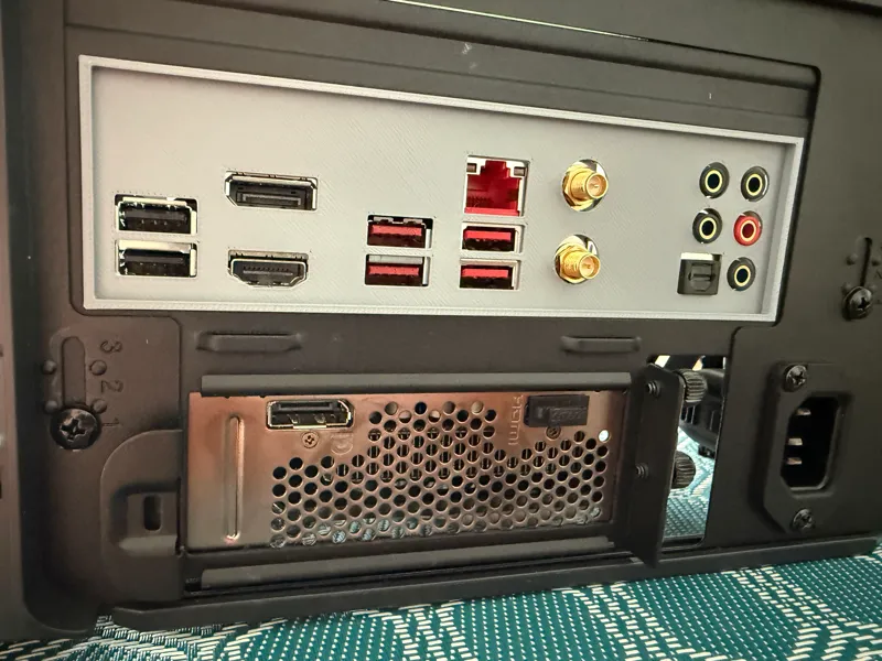 IO Shield for MSI MPG Z390I Gaming Edge AC