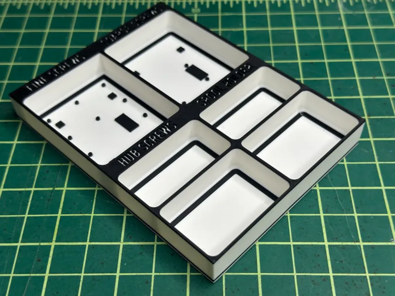 [BaBo] X1 Back Cover Screw Tray