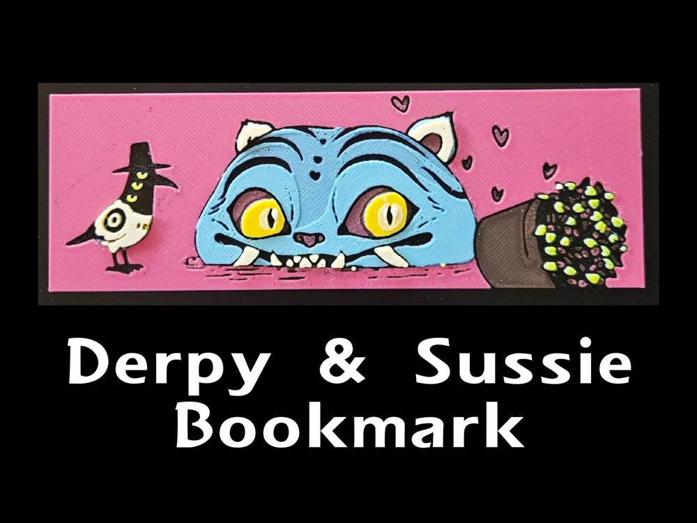 Derpy and Sussie Bookmark (KPop Demon Hunters)