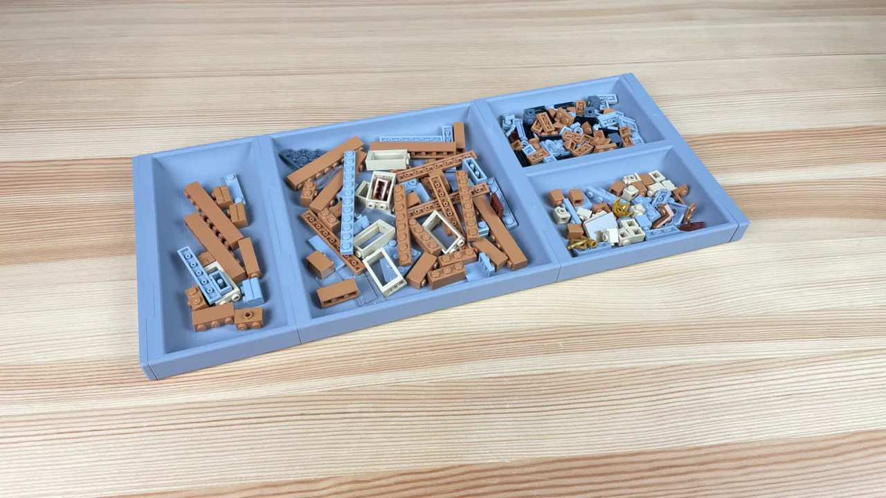 Sorting Tray for danish plastic bricks view 4