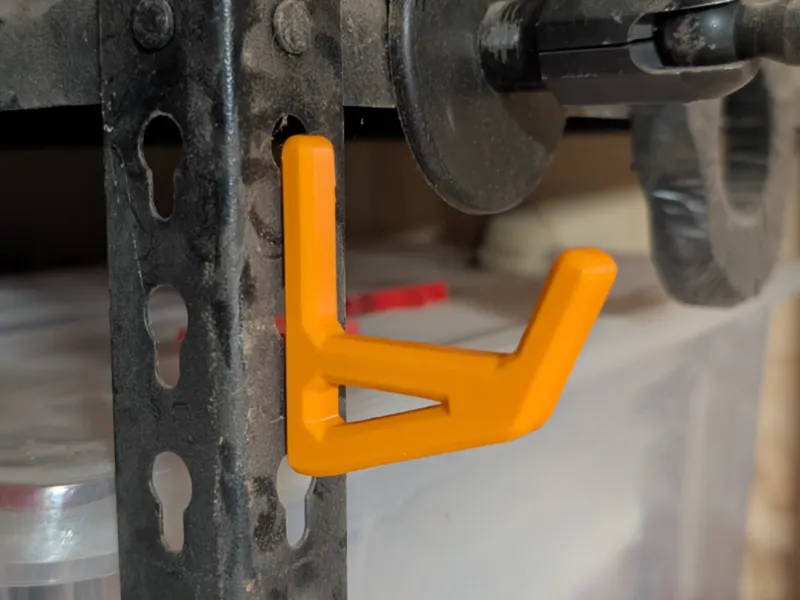 Shelf Hook (No Supports Needed)