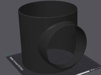 6" T adapter for 8" Flex Pipe