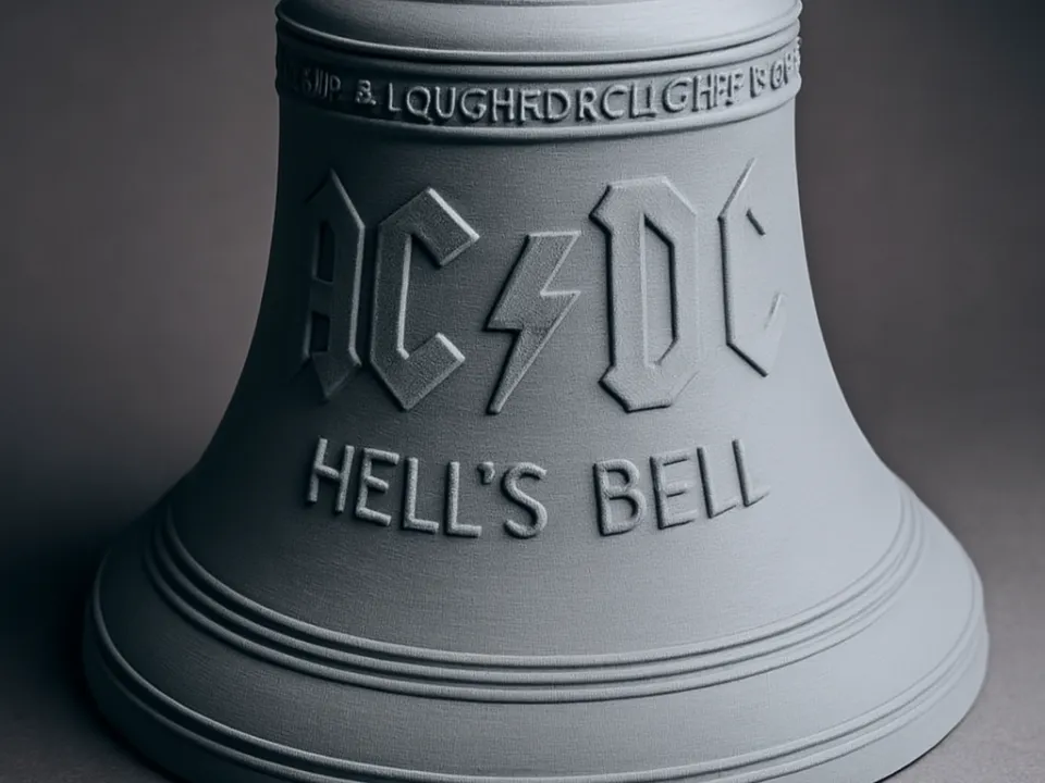 AC/DC Hells Bell - Free 3D Print Model - MakerWorld
