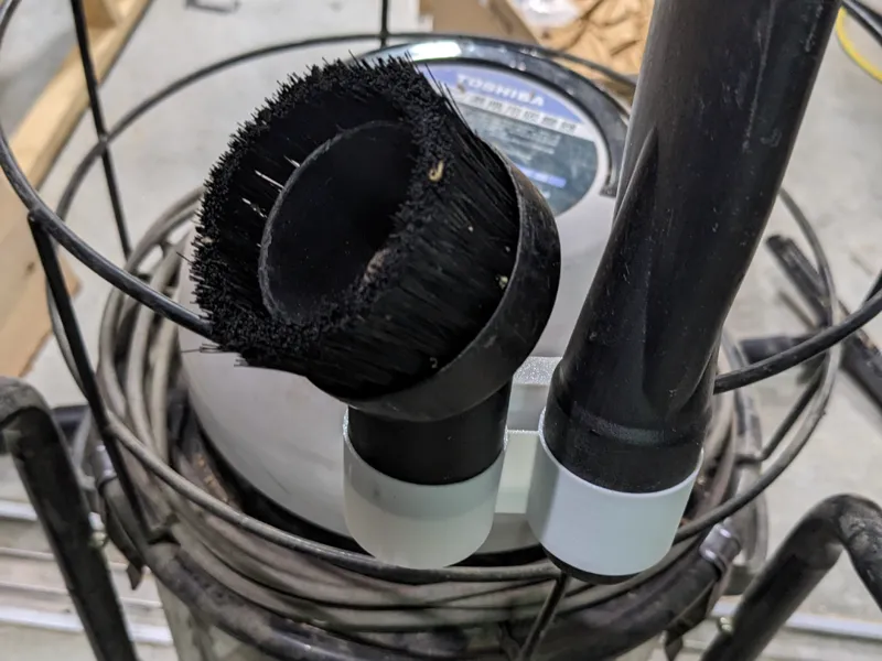 Shop Vac tool head holder