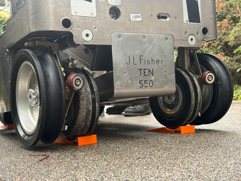 Fisher 10 Dolly Quick Wheel Change Wedges
