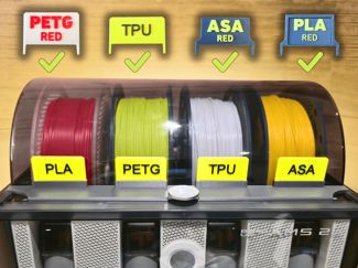 AMS Label System for Cereal Box Dry Box Labels