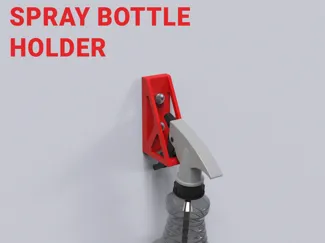 Universal Spray Bottle Holder – Wall-Mounted