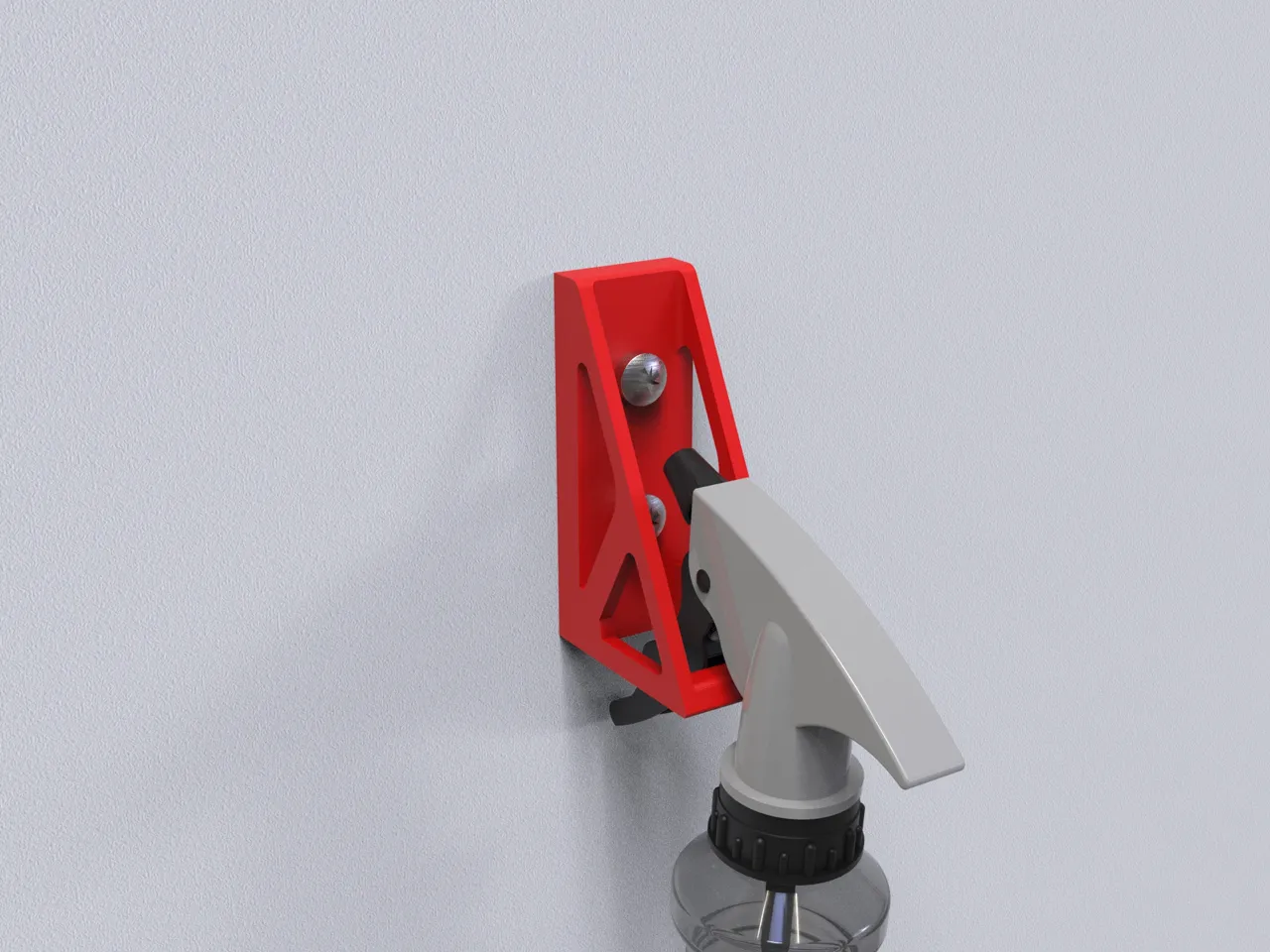 Universal Spray Bottle Holder – Wall-Mounted view 2