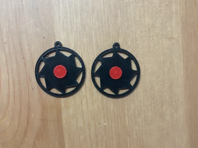 Saw Blade Earrings V2