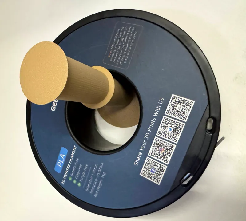 Simple Filament Spool Wall Mount 