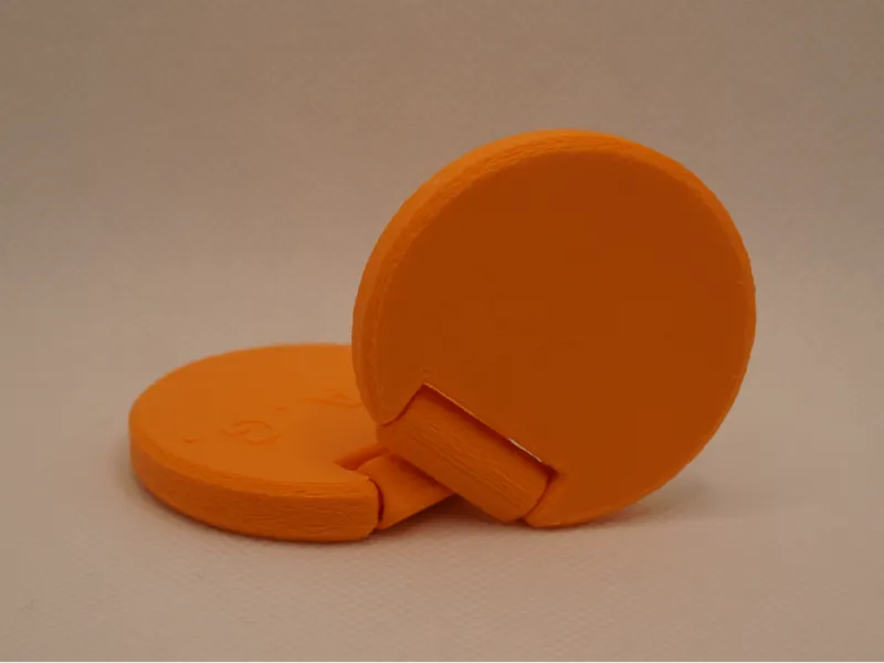 Orange Slip and Slide Fidget