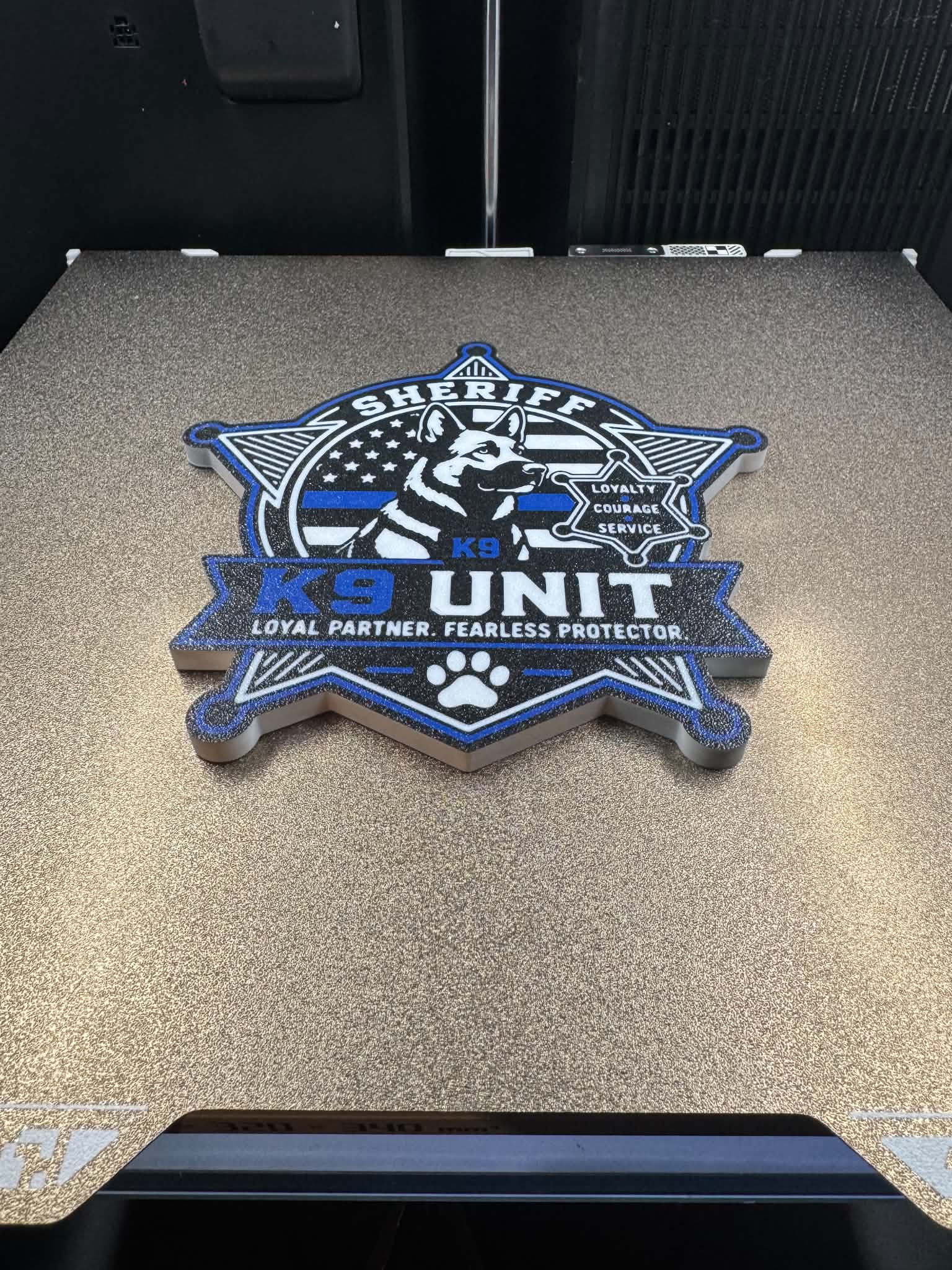 Accesorio para impresora 3D: k9 SHERIFF — vista de referencia 5