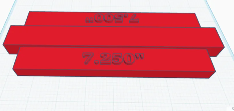 1/8 Scale Track Gauge
