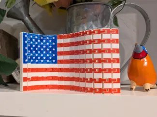 Flexible American Flag