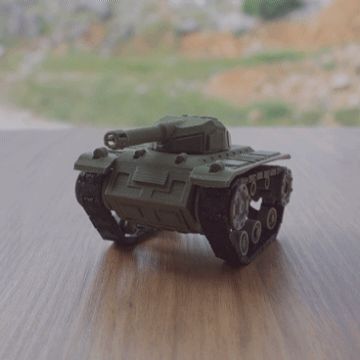 Mini RC Tank