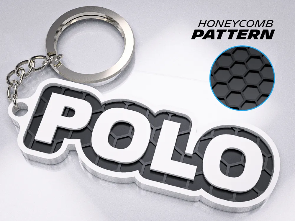 Volkswagen Polo Keychain