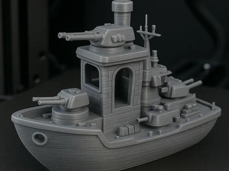 Benchy Kriegsschiff