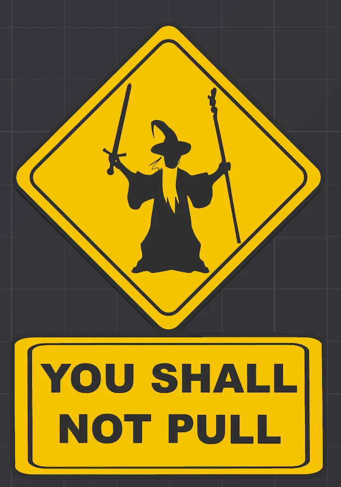 YOU SHALL NOT PULL