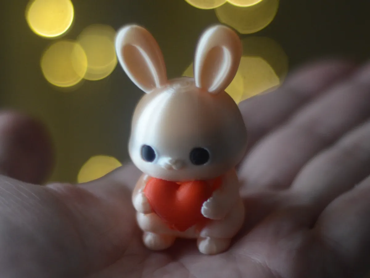 Easter Bunny – Cute Bunny Figurine - Free 3D Print Model - MakerWorld