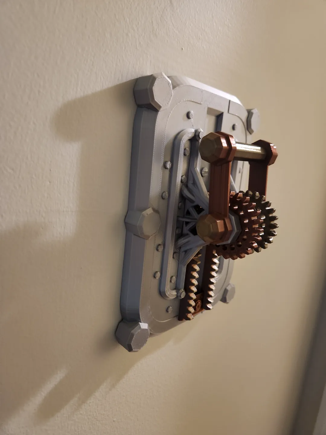 Over Engineered Mechanical Light Switch view 3
