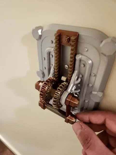 Over Engineered Mechanical Light Switch