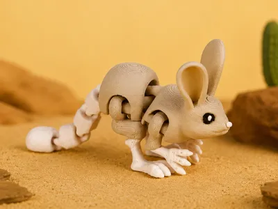 Jerboa - Articulated Animal Figure