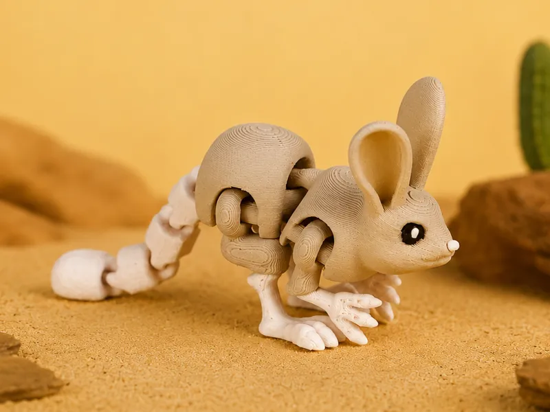 Jerboa - Articulated Animal Figure