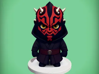 Chibi Darth Maul