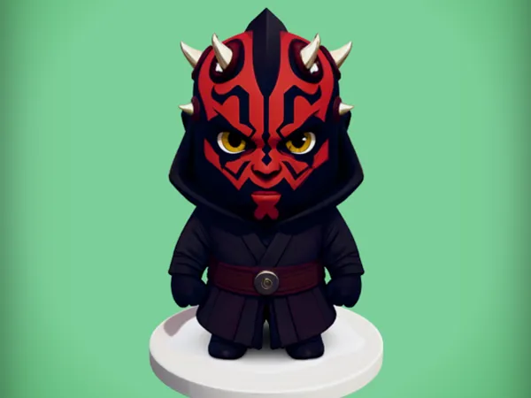 Dark Maul chibi — figurine