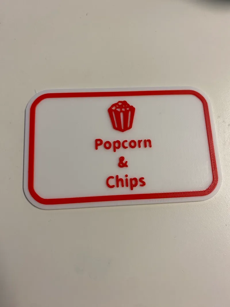 Popcorn und Chips Gutschein für Kinder