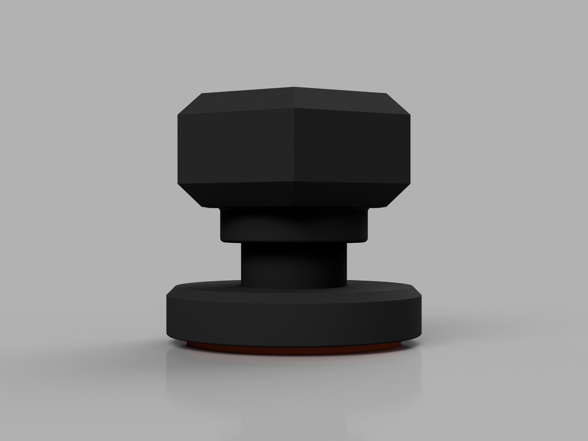 Self levelling tamper for 49mm step down basket