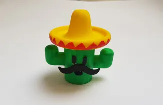 Cactus With Sombrero  (Senoir Bumbo Cactoni)