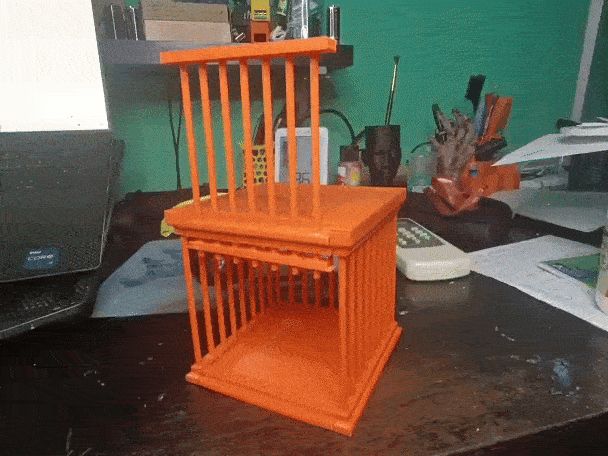 Cyberbrick Prison Cell – Guillotine Door