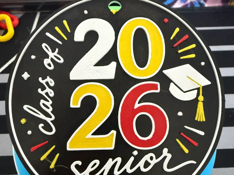 Class of 2026 Plaque Alternate Version