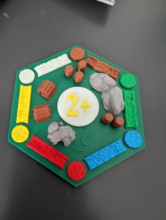 Catan Longest Road Trophy
