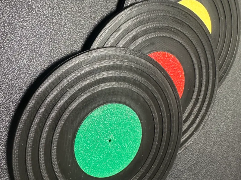 Vinyl Coaster