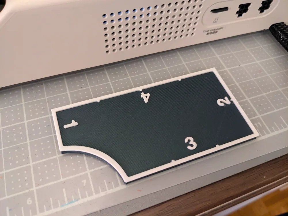 4 Inch Wargaming Movement Widget Ruler by Texture Rollers And More ...