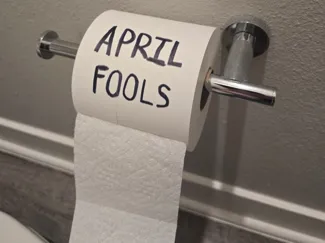 APRIL FOOLS!!! Prank Toilet Paper Roll
