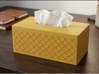 Kleenex Rectangle Tall Diamond Argyle Quilt