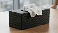 Kleenex Rectangle Box Chevon Design