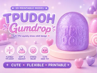 TPUDOH Gumdrop Squishy