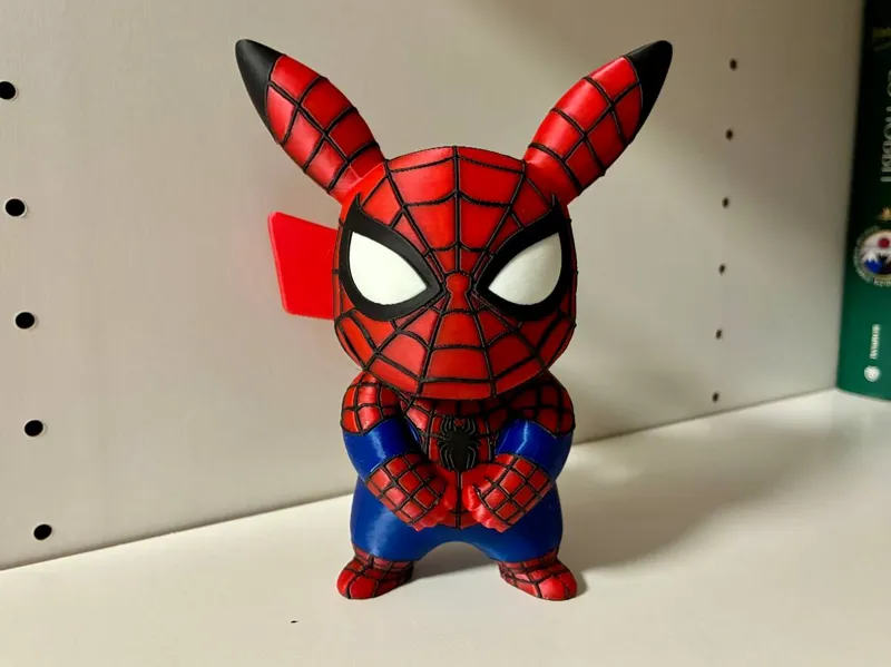 Pikachu - Spiderman
