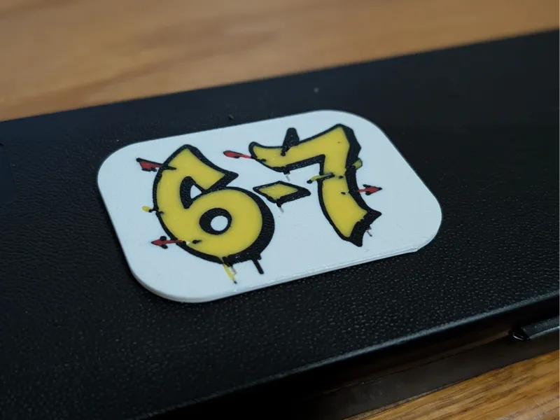 6-7 Badge