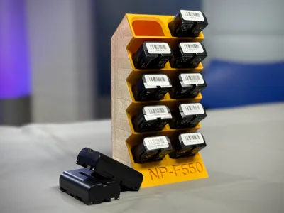 NP-F550 Battery Rack