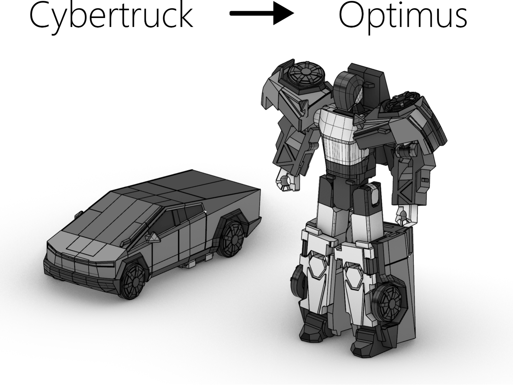 Cyber Truck Transformers
