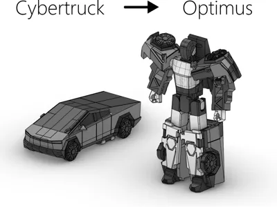 Cyber Truck Transformers