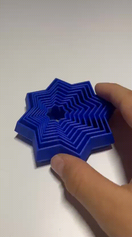 Estrella antiestres/ Fidget toy