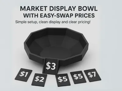 Display bowl - Store display - seller stand