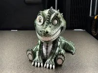 Mehrfarbig Alligator - 100mm Größe